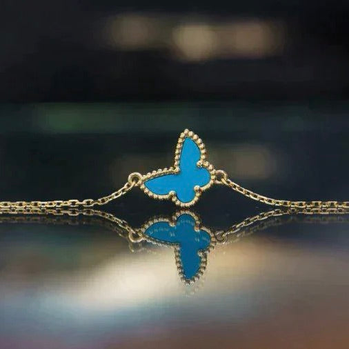 [Marins]BUTTERFLY TURQUOISE BUTTERFLY BRACELET
