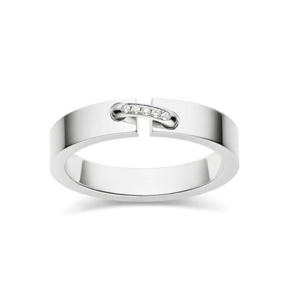 [Marins]ALLIANCE LIENS VIDENCE DIAMOND 4MM RING