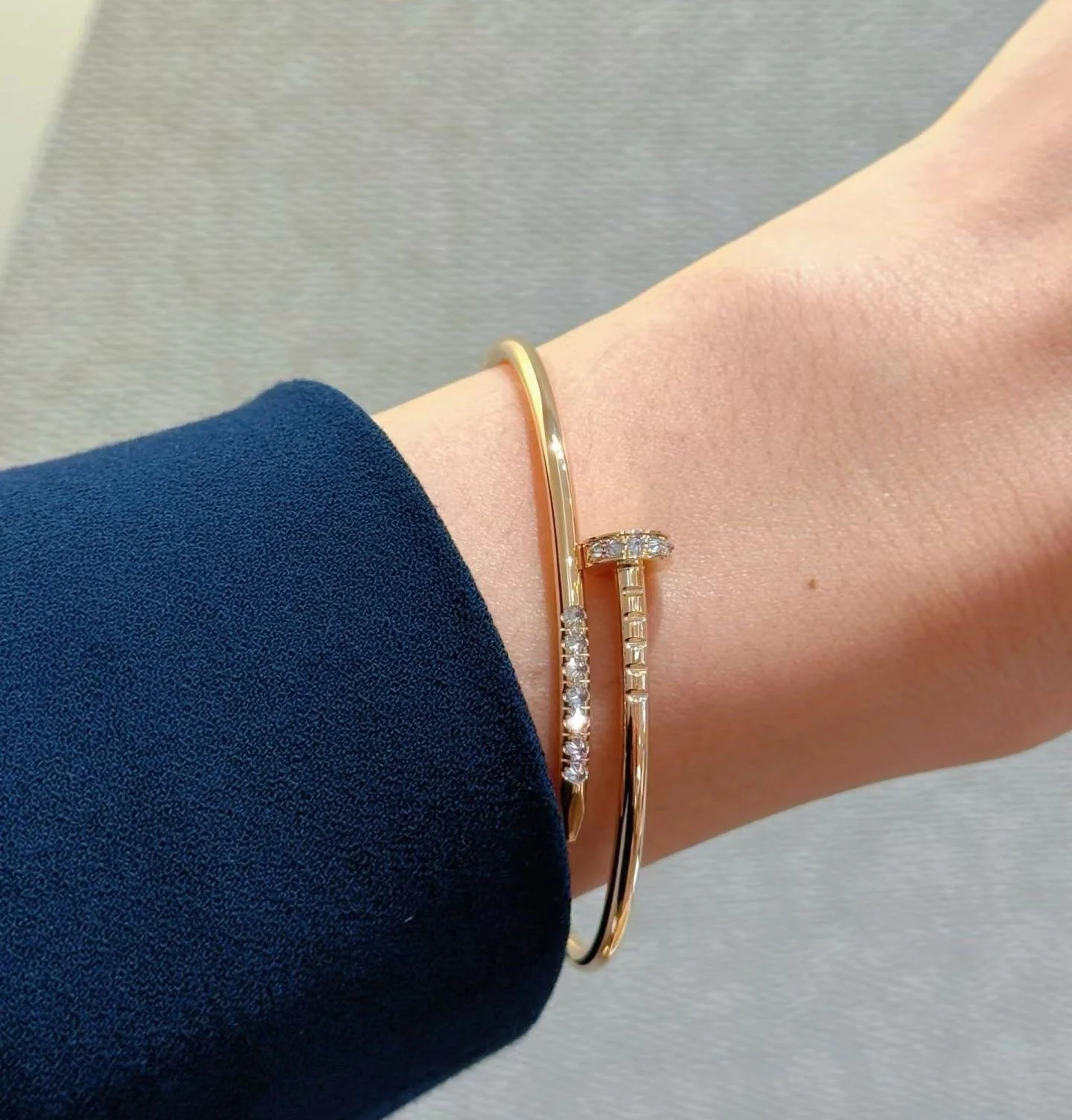 [Marins]JUSTE BRACELET 2.5MM DIAMONDS NEW