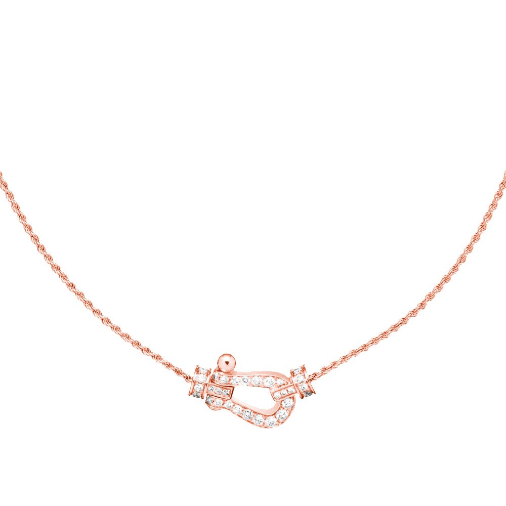 [Marins]FORCE 10 PINK GOLD DIAMOND NECKLACE
