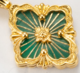 [Marins] B.C.L SMALL SIZE  ENAMEL NECKLACE£¨Various colors)