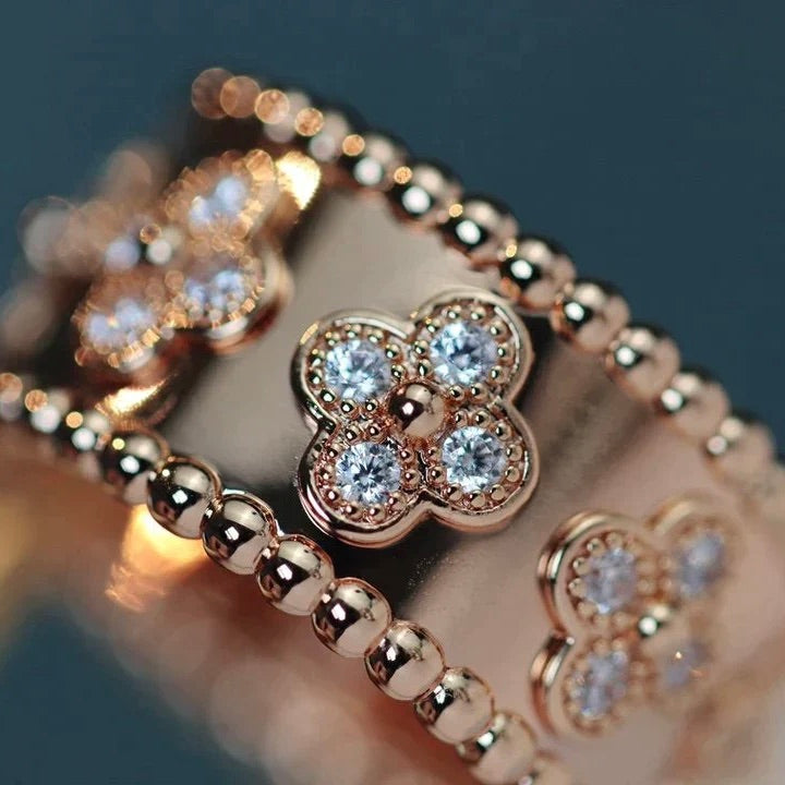 [Marins]CLOVER KALEIDOSCOPE RING 10MM