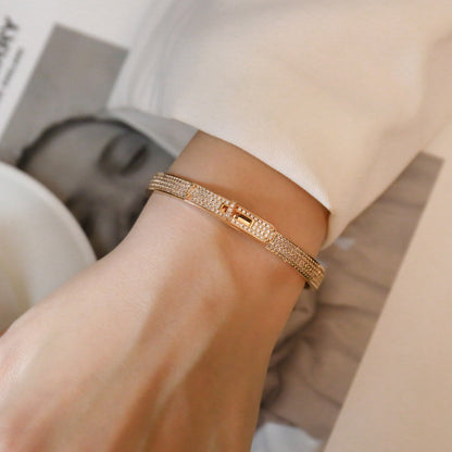 [Marins]KELLY BRACELET DIAMOND PAVED