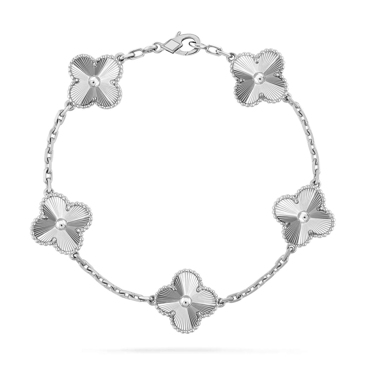 [Marins] CLOVER 5 MOTIF LASER BRACELET COLLECTION