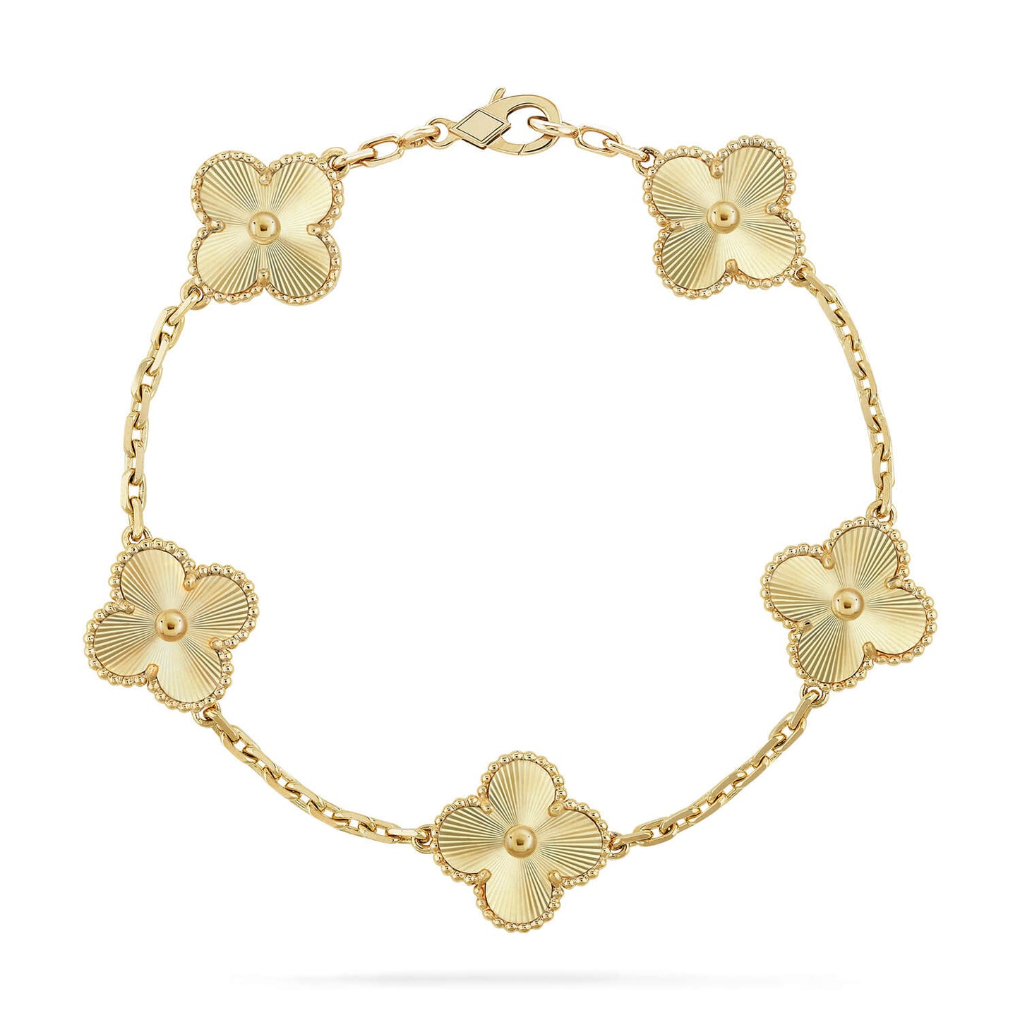 [Marins] CLOVER 5 MOTIF LASER BRACELET COLLECTION