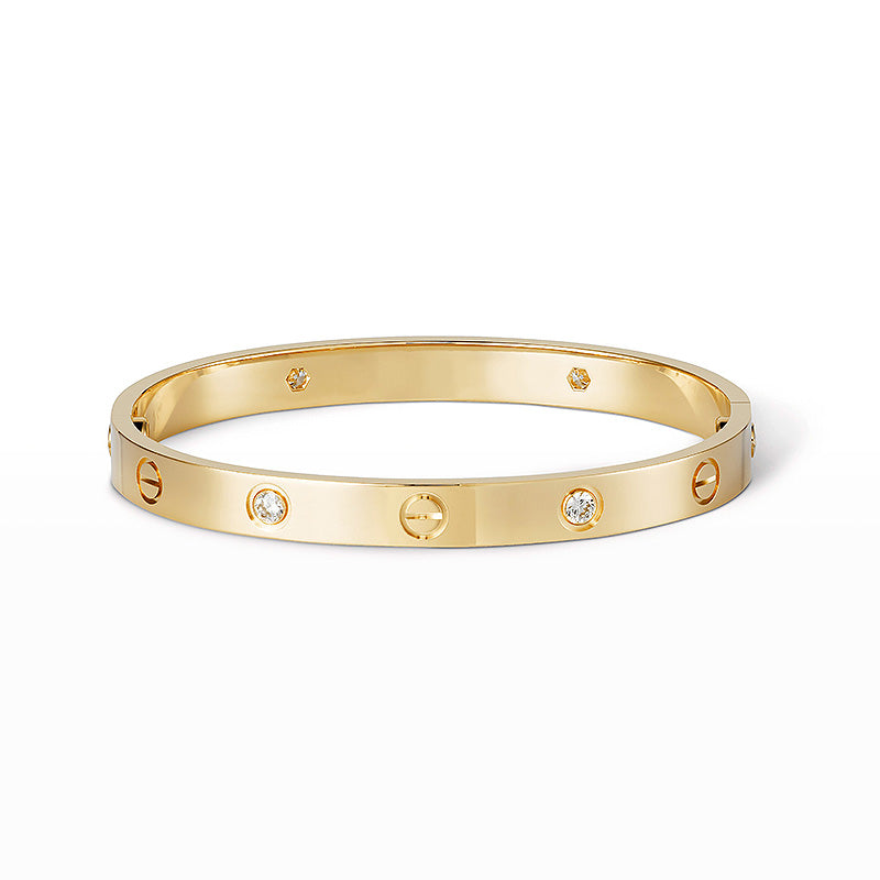 [Marins]LOVE BRACELET 6.1MM 4 DIAMONDS