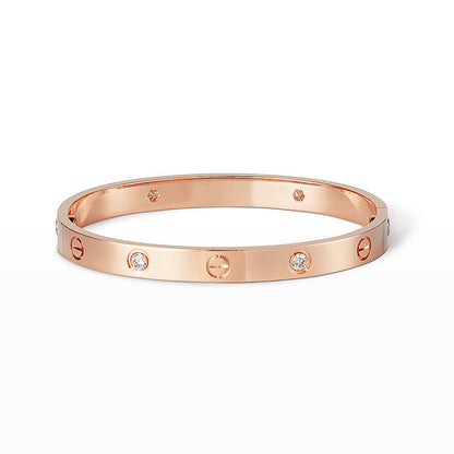 [Marins]LOVE BRACELET 6.1MM 4 DIAMONDS