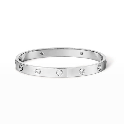 [Marins]LOVE BRACELET 6.1MM 4 DIAMONDS