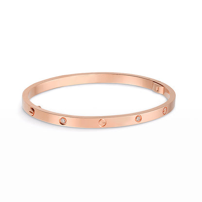 [Marins]LOVE BRACELET 3.65MM 6 DIAMONDS
