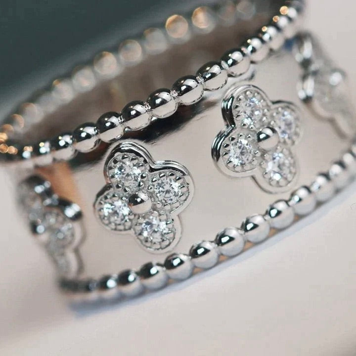 [Marins]CLOVER KALEIDOSCOPE RING 10MM