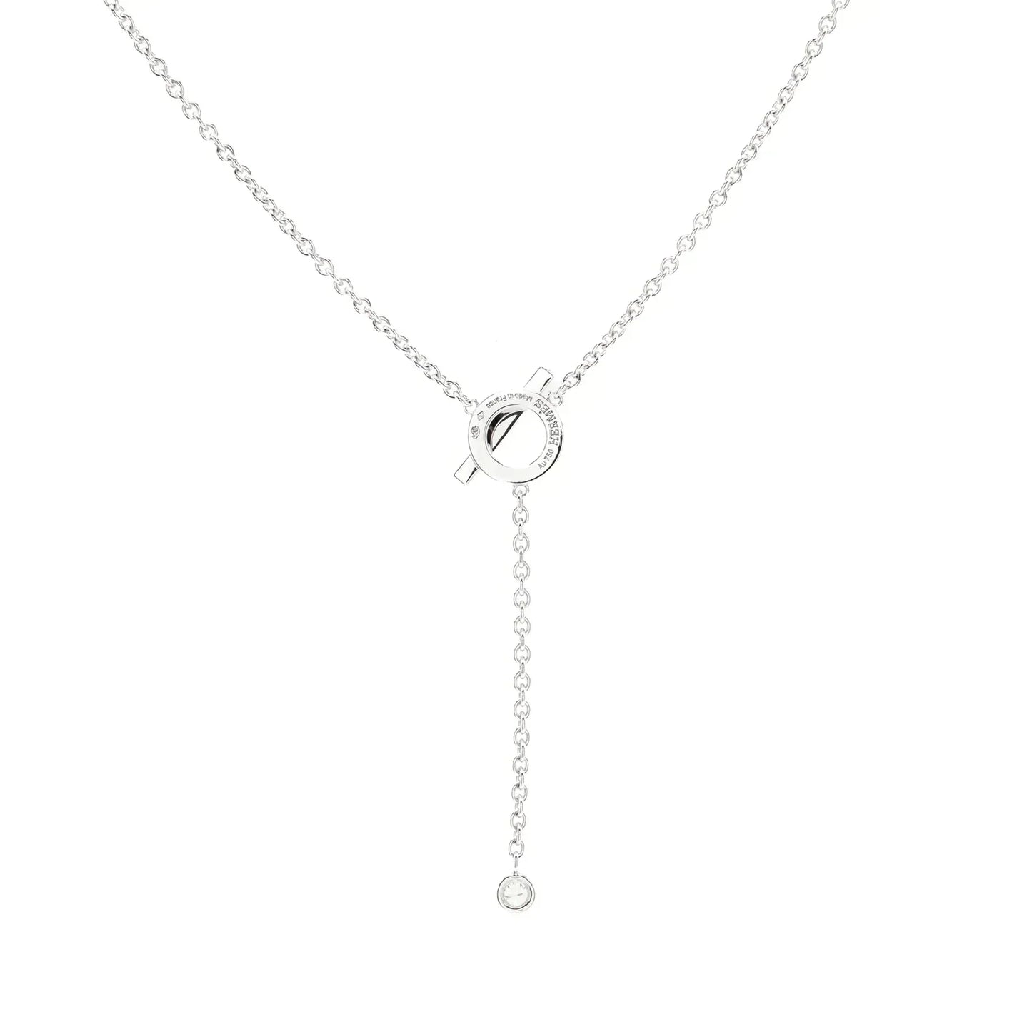 [Marins]FINESSE SILVER DIAMOND NECKLACE