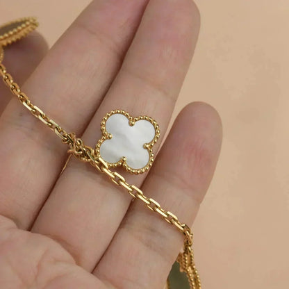 [Marins]LUCKY SPRING 5 MOTIF GOLD BRACELET