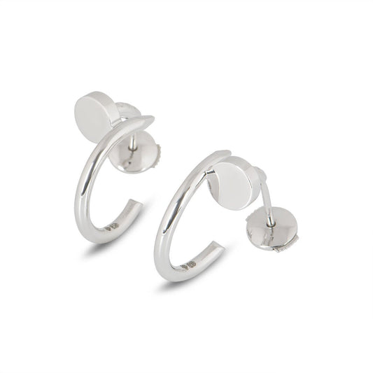 [Marins]JUSTE EARRINGS SILVER