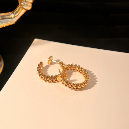 [Marins]CLASH SMALL HOOP EARRINGS