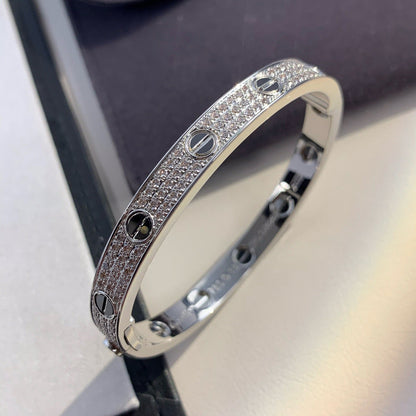 [Marins]LOVE BRACELET 6.1MM DIAMOND-PAVED CERAMIC