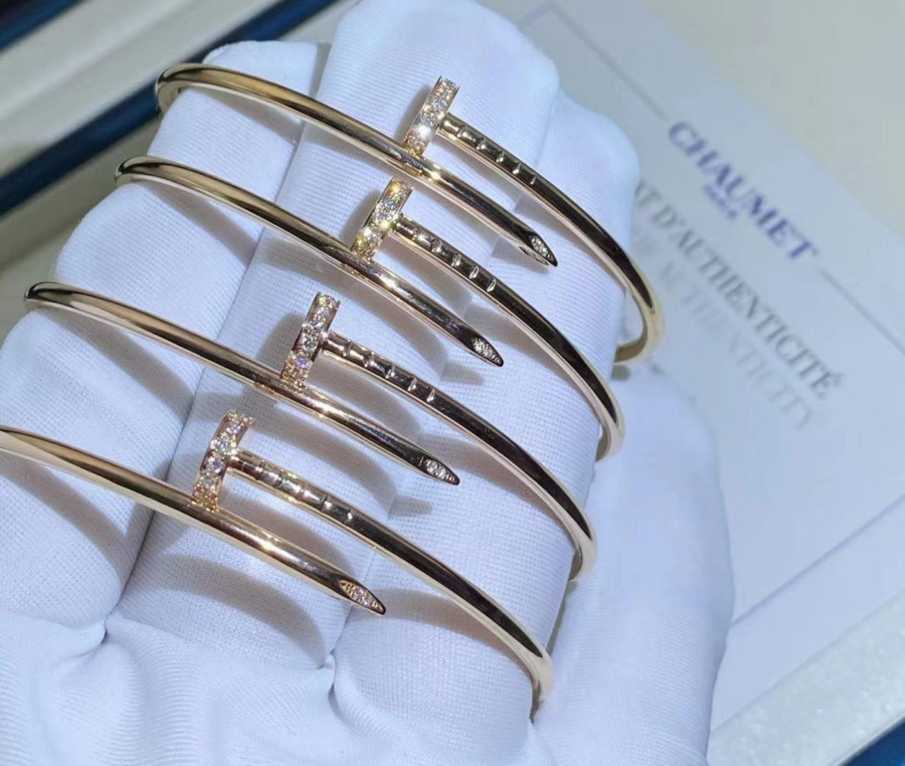 [Marin-Jewelry]JUSTE BRACELET 2.5MM DIAMONDS