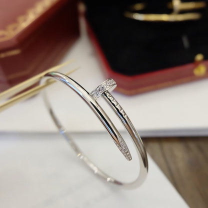 [Marin-Jewelry]JUSTE BRACELET 3.5MM DIAMONDS