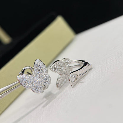 [Marins]BUTTERFLY ALL DIAMOND EARRINGS
