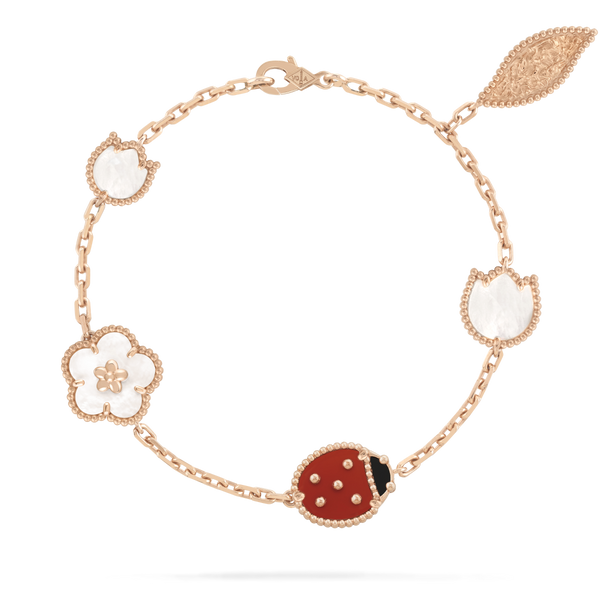 [Marin-Jewelry]BRACELET LUCKY SPRING 5 MOTIFS