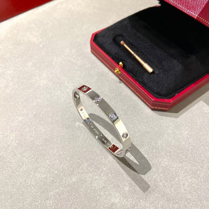 [Marins]LOVE BRACELET 6.1MM 10 DIAMONDS