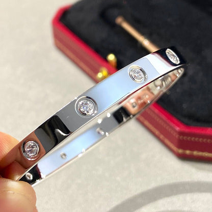 [Marins]LOVE BRACELET 6.1MM 10 DIAMONDS