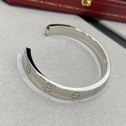 [Marins]LOVE BRACELET 6.1MM 1 DIAMOND OPEN CUFF