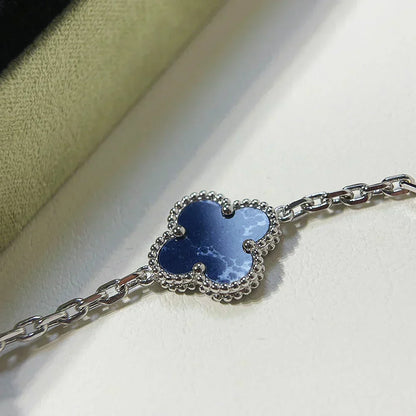 [Marins]CLOVER 5 MOTIF PIETERSITE BRACELET COLLECTION