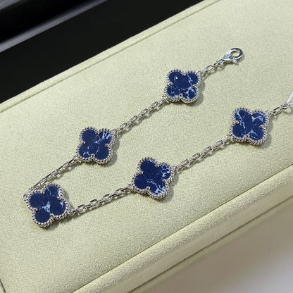 [Marins]CLOVER 5 MOTIF PIETERSITE BRACELET COLLECTION