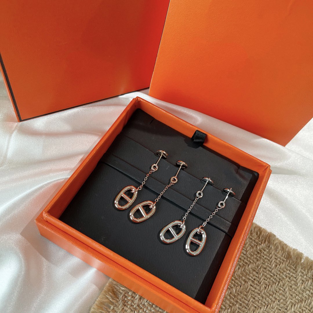 [Marins]CHAINE TASSEL EARRINGS