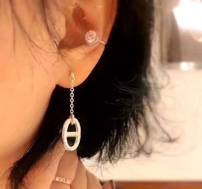 [Marins]CHAINE TASSEL EARRINGS