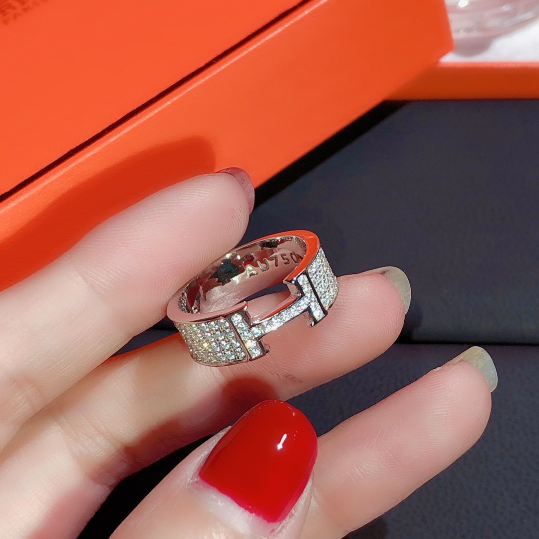 [Marins]H RING FULL DIAMOND