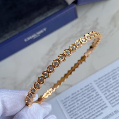 [Marins]BEE LOVE GOLD BRACELET FULL DIAMOND