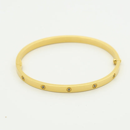 [Marins]LOVE BRACELET 3.65MM 10 DIAMONDS