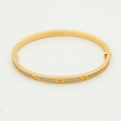 [Marins]LOVE BRACELET 3.65MM DIAMOND-PAVED