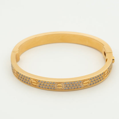 [Marins]LOVE BRACELET 6.1MM DIAMOND-PAVED