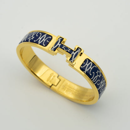 [Marins]H BRACELET BLACK MULTICOLOR