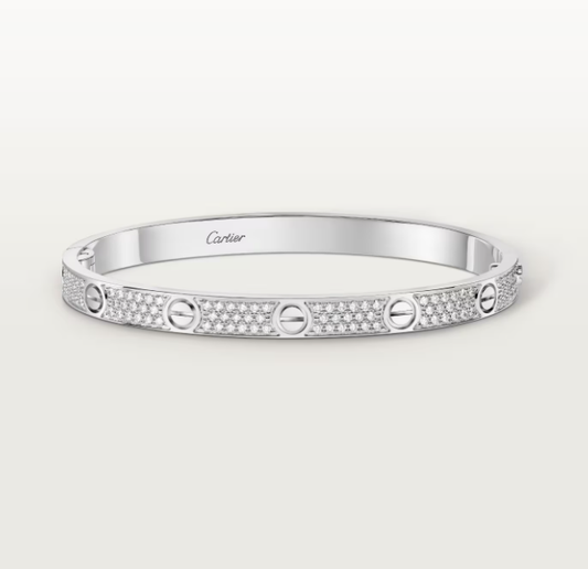 [Marins]NEW-LOVE-4.8MM-幅 ダイヤモンドブレスレット