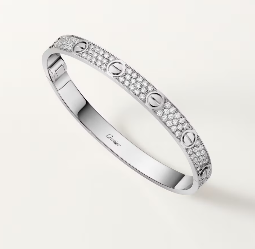[Marin-Jewelry]NEW-LOVE-6.1MM-Width Diamond-Studded Bracelet