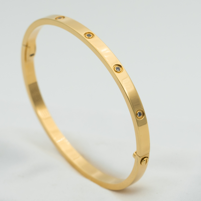 [Marins]LOVE BRACELET 3.65MM 10 DIAMONDS