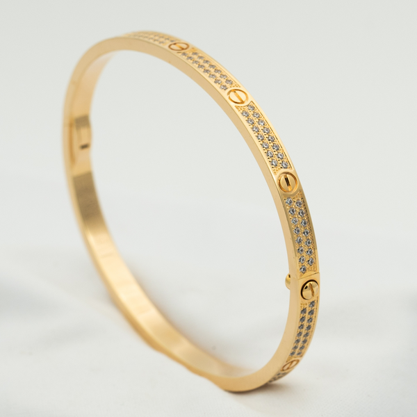 [Marin-Jewelry]BRACELET LOVE SERTI DIAMANTS 3,65 MM