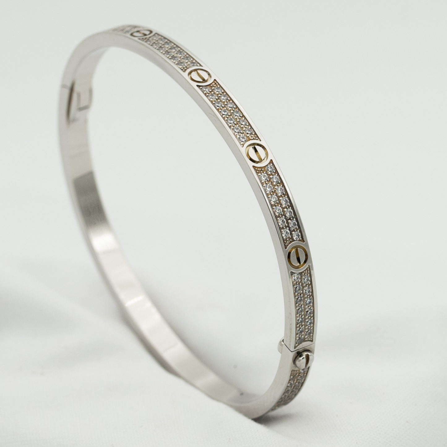 [Marins]LOVE BRACELET 3.65MM DIAMOND-PAVED