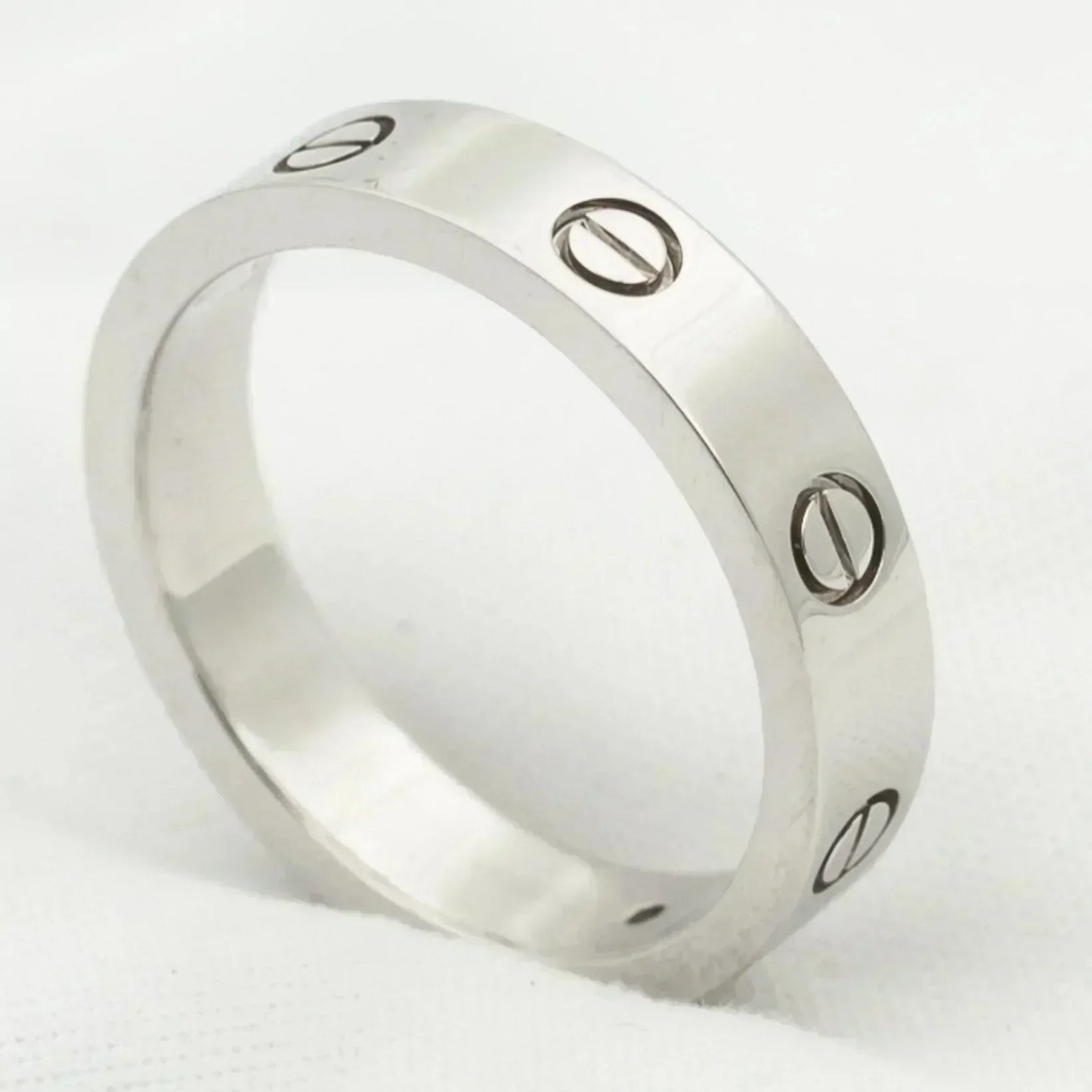 [Marins]LOVE RING 4MM 1 DIAMOND SILVER
