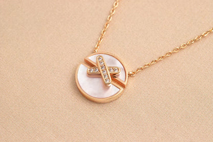 [Marins]JEUX DE Marins GOLD DIAMOND NECKLACE