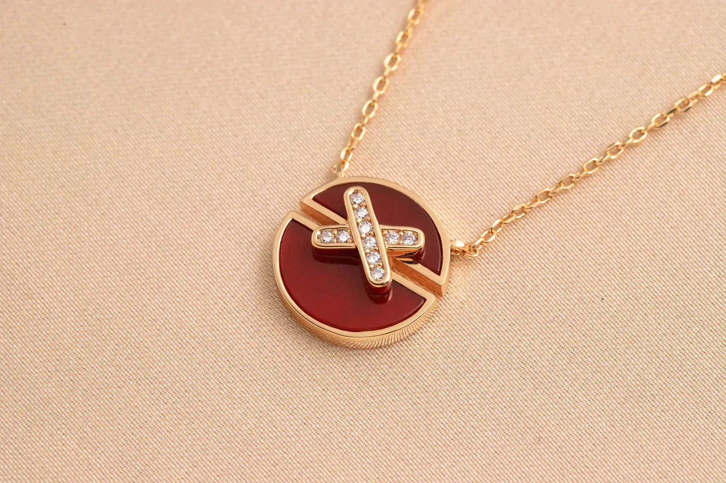 [Marins]JEUX DE Marins GOLD DIAMOND NECKLACE
