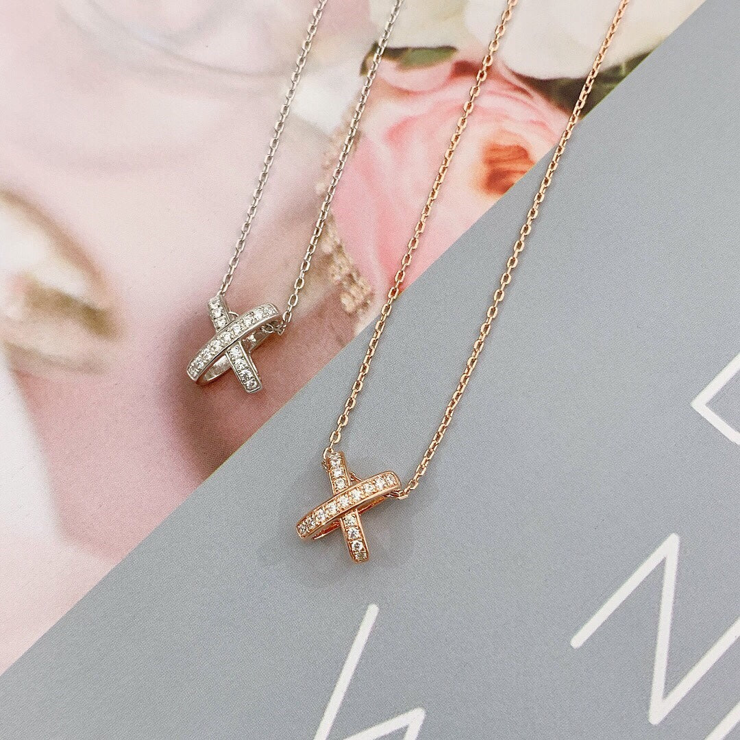[Marins]JEUX DE DIAMOND NECKLACE