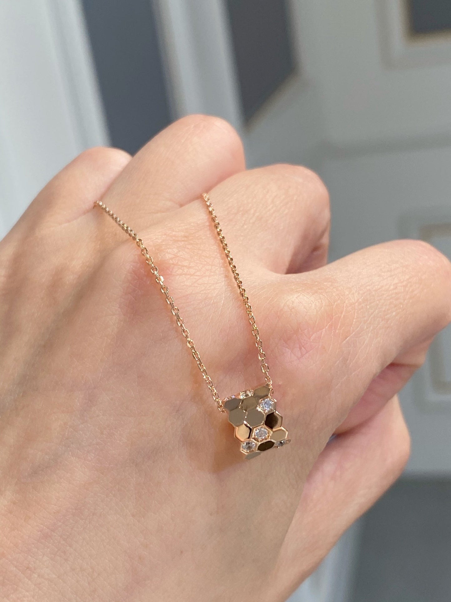 [Marins]BEE LOVE DIAMOND NECKLACE