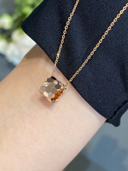 [Marins]BEE LOVE DIAMOND NECKLACE