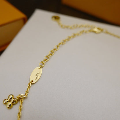 [Marins]BLOOMING SUPPLE NECKLACE BRASS
