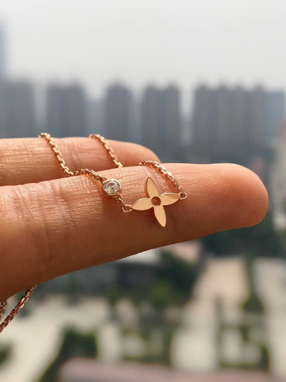 [Marins]BLOSSOM PENDANT PINK GOLD AND DIAMOND