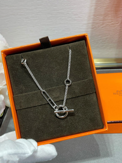 [Marins]HM STERLING CHAINE D'ANCRE HEART